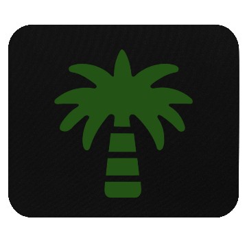 Discover Green Everywhere Elegant Palm Tree Mouse Pads