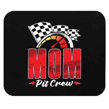 Discover Mom Pit Crew Mouse Pads