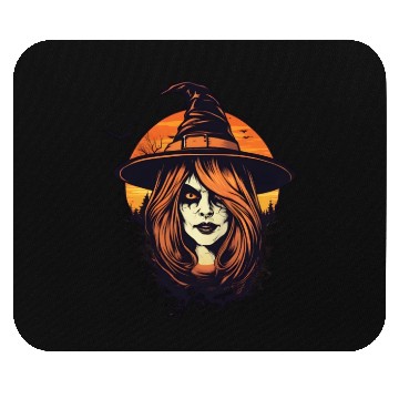 Discover HALLOWEEN WITCH Mouse Pads