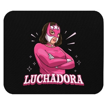 Discover Mexican Wrestling Wrestler Lucha Libre Mask Mexico Mouse Pads