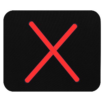 Discover Creative, Amazing , X , cross Mouse Pads
