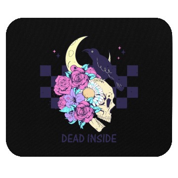 Discover "Dead Inside" Halloween Mouse Pads
