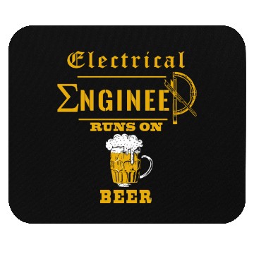 Discover ELECTRICAL ENGINEER RUNS ON BEE Mouse Pads