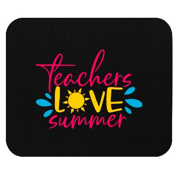 Discover Teacher Love Summer Mouse Pads