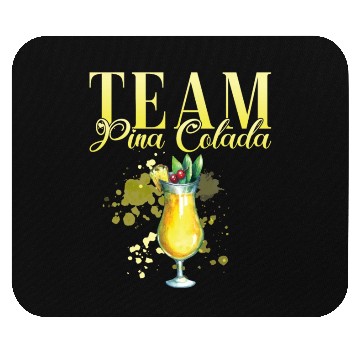 Discover Team Pina Colada Cocktail Bartender Mouse Pads