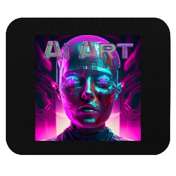 Discover Ai Art Logo Mouse Pads