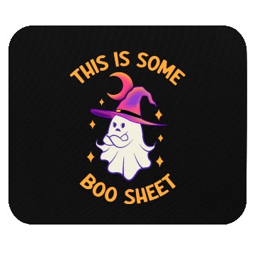 Discover This Is Some Boo Sheet Halloween Ghost Funny Mouse Pads