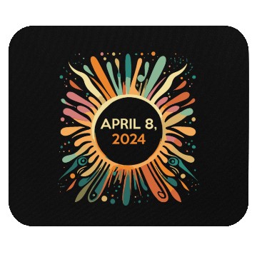Discover Total Eclipse April 8 2024 Totality Mouse Pads