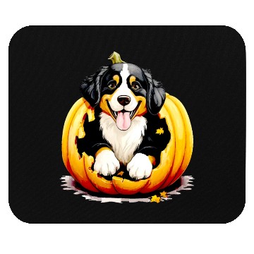 Discover Halloween Bernese Mountain Dog Mouse Pads