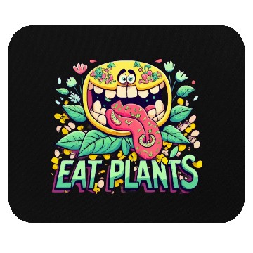 Discover Eat Plants Mouse Pads