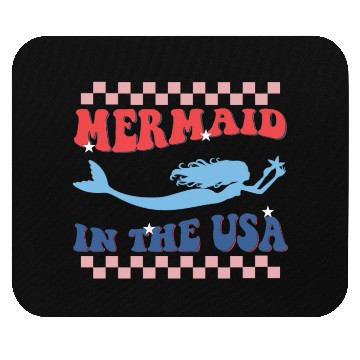 Discover Mermaid in the USA Mouse Pads