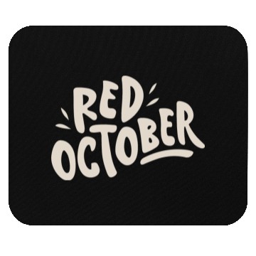 Discover red october phillies Mouse Pads