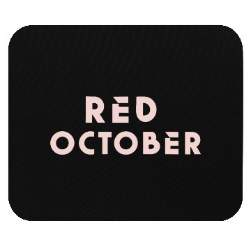 Discover Red october phillies Mouse Pads