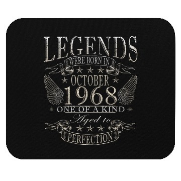 Discover october 1968 Anniversary october 1968 october Mouse Pads