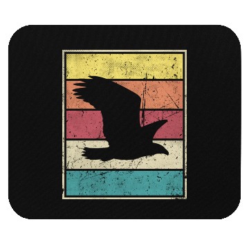 Discover Eagle Bird Retro Vintage classic Mouse Pads