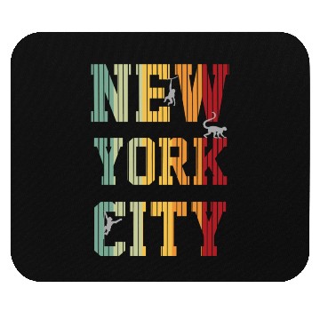 Discover New York City Monkey Mouse Pads graphique