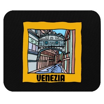 Discover Venice Gondola Italy Venezia Mouse Pads