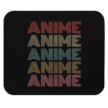 Discover Stylish Retro 70´s Graphic Anime Mouse Pads