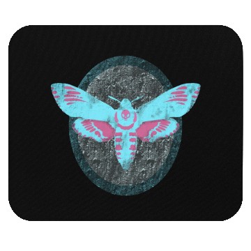 Discover Framed Death's Head Hawk Moth Mouse Pads