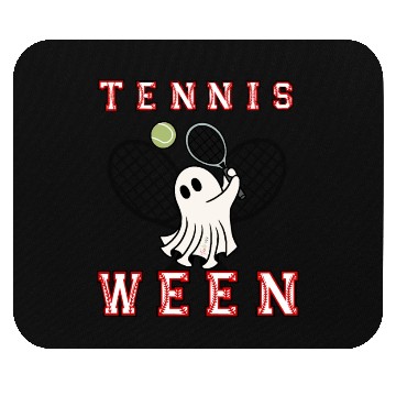 Discover Tennis Ghost Halloween Mouse Pads
