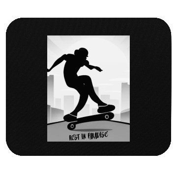 Discover Skateboarder - Rest In Paradise Mouse Pads