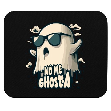 Discover No Me Ghosta Funny Mexican pun Halloween Ghost men Mouse Pads