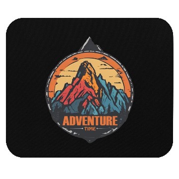 Discover Adventure / Mountains / Old School / Retro Mouse Pads