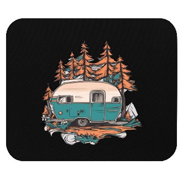 Discover Camper / camping / Wildness / Tree / Forest Mouse Pads