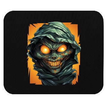 Discover Halloween Spooky Cartoon Mummy Mouse Pads