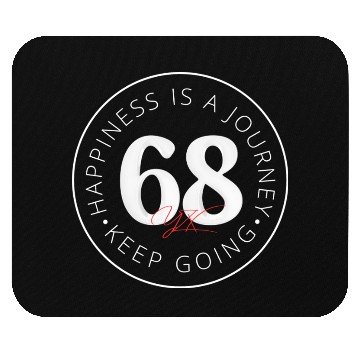 Discover Happiness is a journey, keep walking Mouse Pads