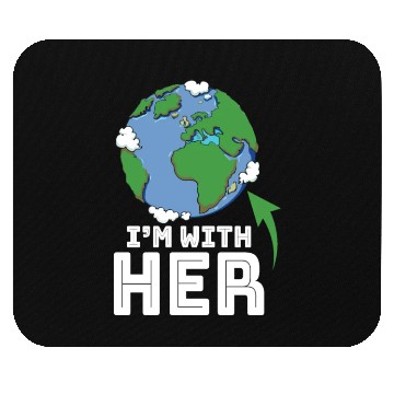 Discover SCIENCE - I'M WITH HER Mouse Pads
