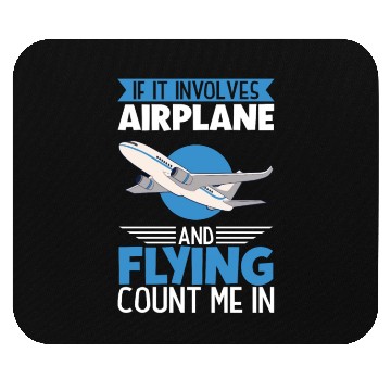 Discover Pilot Aviation Airplane Airline Future Pilots Mouse Pads