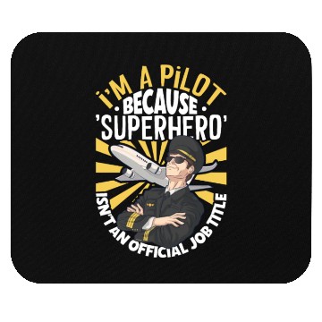 Discover Pilot Aviation Airplane Airline Future Pilots Mouse Pads