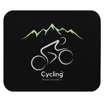 Discover Cycling for Life Mouse Pads