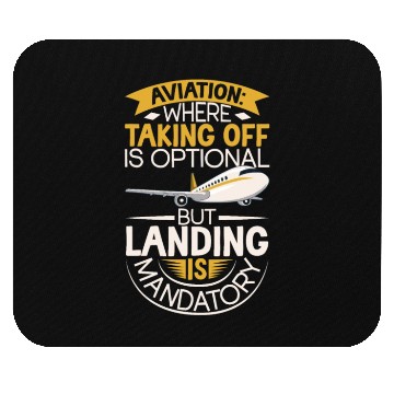 Discover Pilot Aviation Airplane Airline Future Pilots Mouse Pads