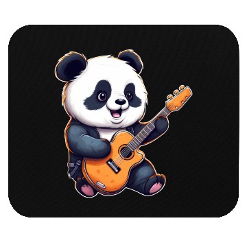 Discover Panda guitarist Mouse Pads
