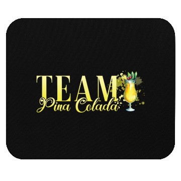 Discover Team Pina Colada Cocktail Bartender Mouse Pads