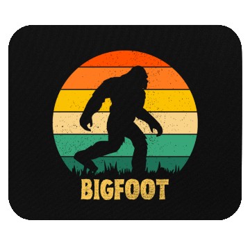 Discover retro Bigfoot Mouse Pads
