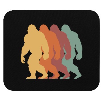 Discover Bigfoot retro vintage Mouse Pads