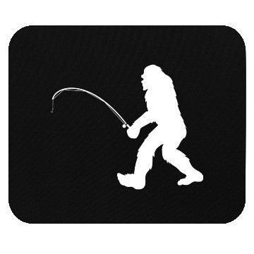 Discover Bigfoot Fishing Essential Mouse Pads