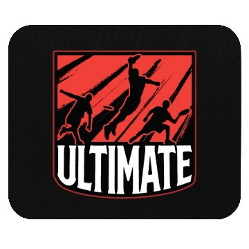 Discover Flying Disc Ultimate Frisbee Player Disc Golfing Mouse Pads