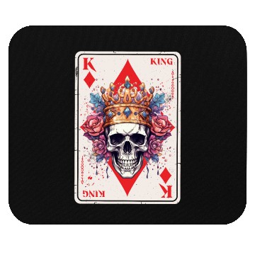 Discover Gothic Card Game Halloween Scary Horror Mouse Pads