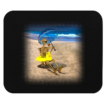 Discover Grim reaper with his favorite cocktail on the Mouse Pads