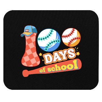 Discover 100 days of school Mouse Pads