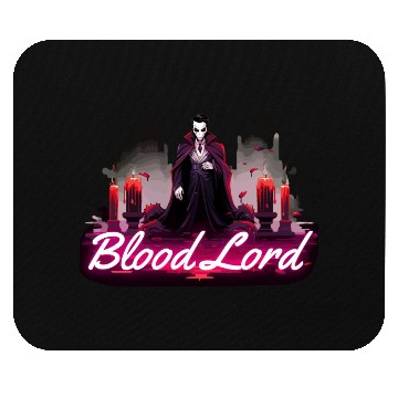 Discover Halloween - Blood Lord Vampire Mouse Pads