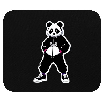 Discover Cool Graffiti Panda Mouse Pads
