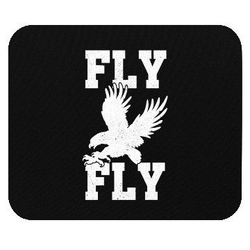 Discover Fly Silhouette Bird Flying Animal Pet Lover Eagle Mouse Pads