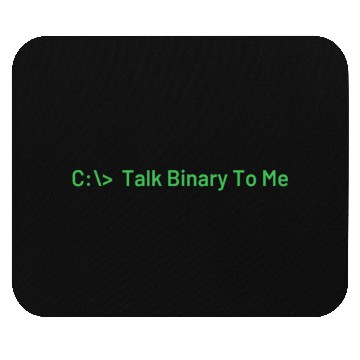 Discover Talk Binary To Me Funny Coder Programmer Mouse Pads