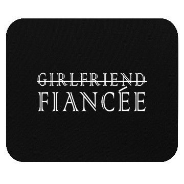 Discover Girlfriend Fiancee Couple Engagement Engaged Mouse Pads