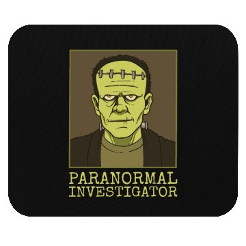 Discover Ghost Hunting Paranormal Investigator Mouse Pads